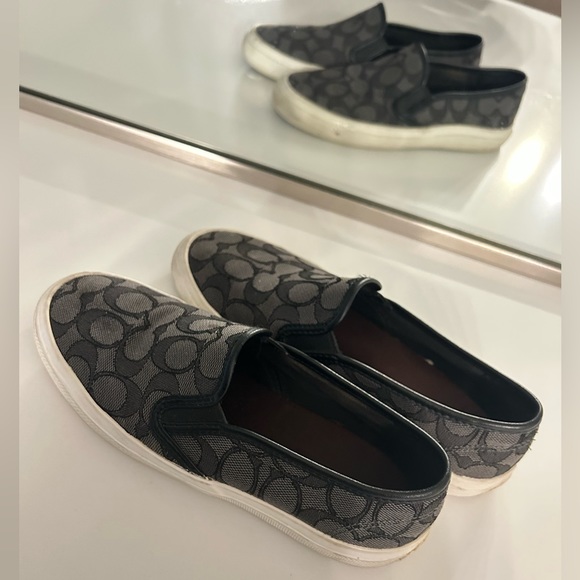 Coach Chrissy Slip On Sneakers Flats - Picture 2 of 4